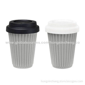 G-2014 Silicone Coffee Cups with Customized Logos Welcomed